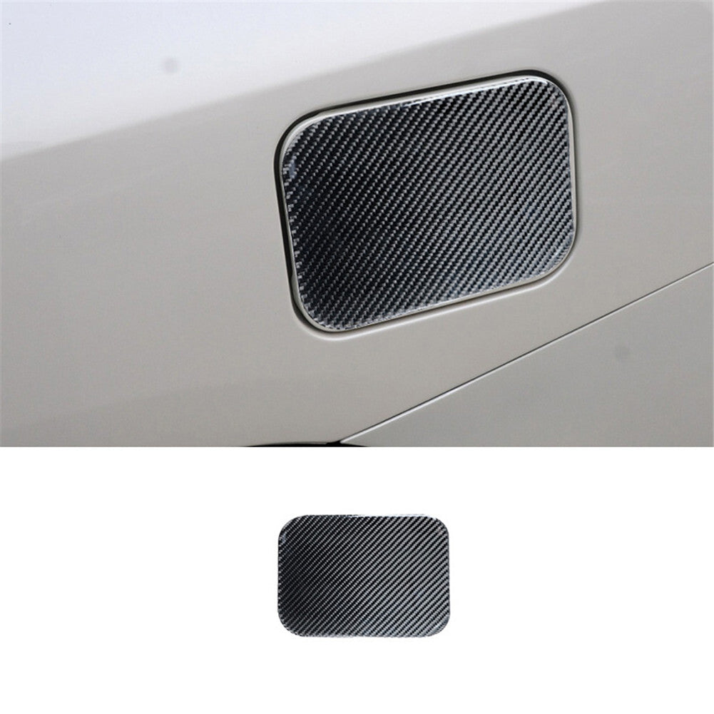 Carbon Fiber Outer Fuel Tank Cover Trim for Toyota Highlander 2008-2013