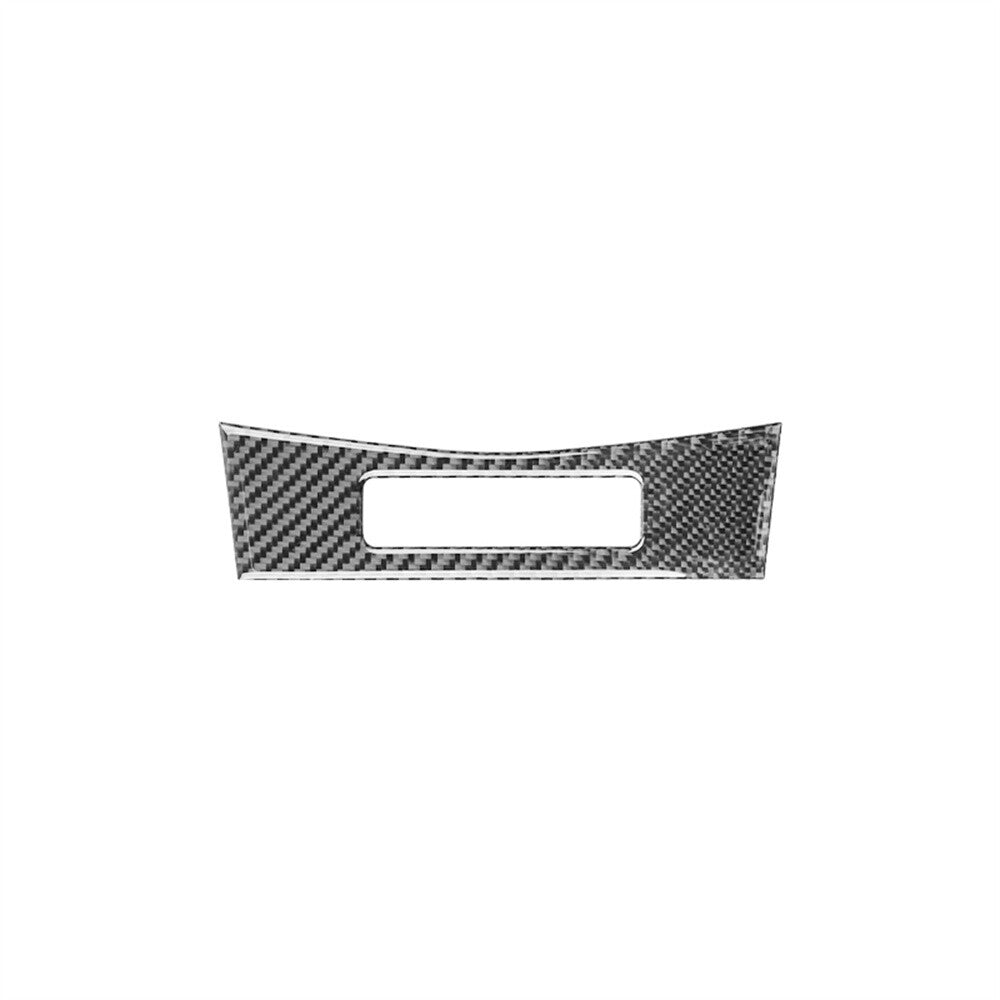 Carbon Fiber Safe Belt Attention Panel Cover Trim for Toyota for Corolla 2007-2013