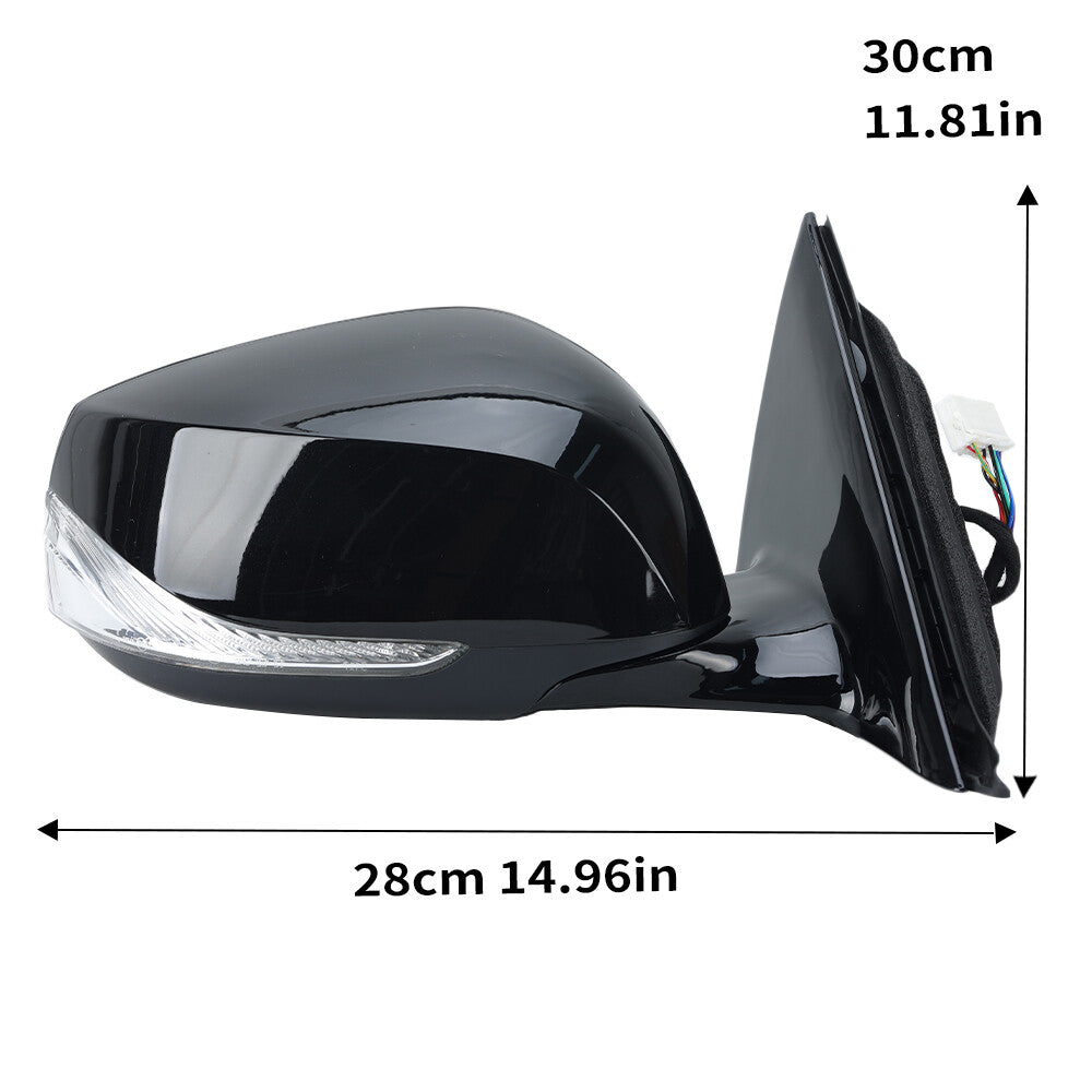 F¨¹r for Infiniti Q50 2014-2021 Au?enspiegel R¨¹ckspiegel Spiegel Rechts 963014HB0A