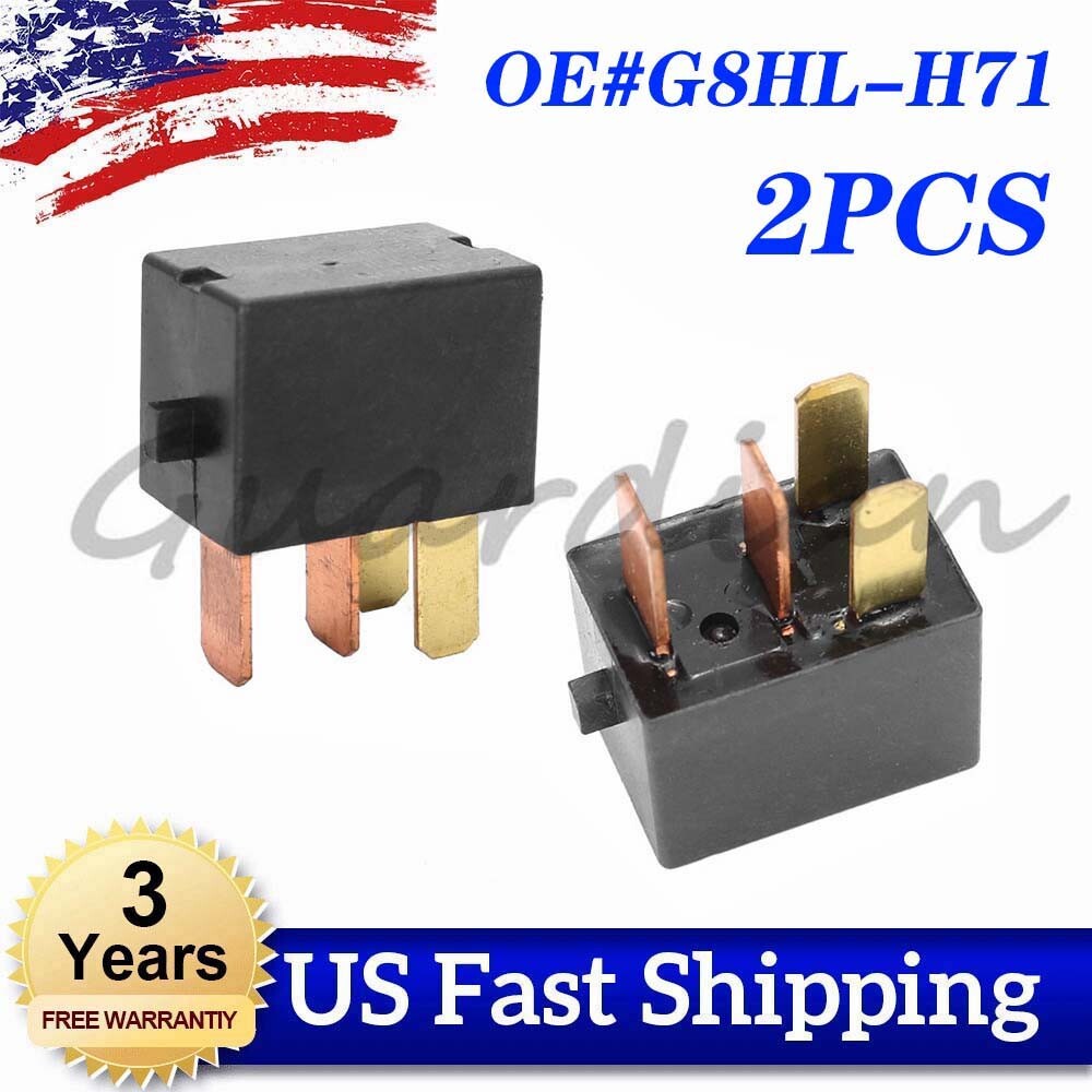 Pair Relay G8HL-H71 39794-SDA-A03 for Honda Fit TSX Accord for Civic CR-V CR-Z Pilot