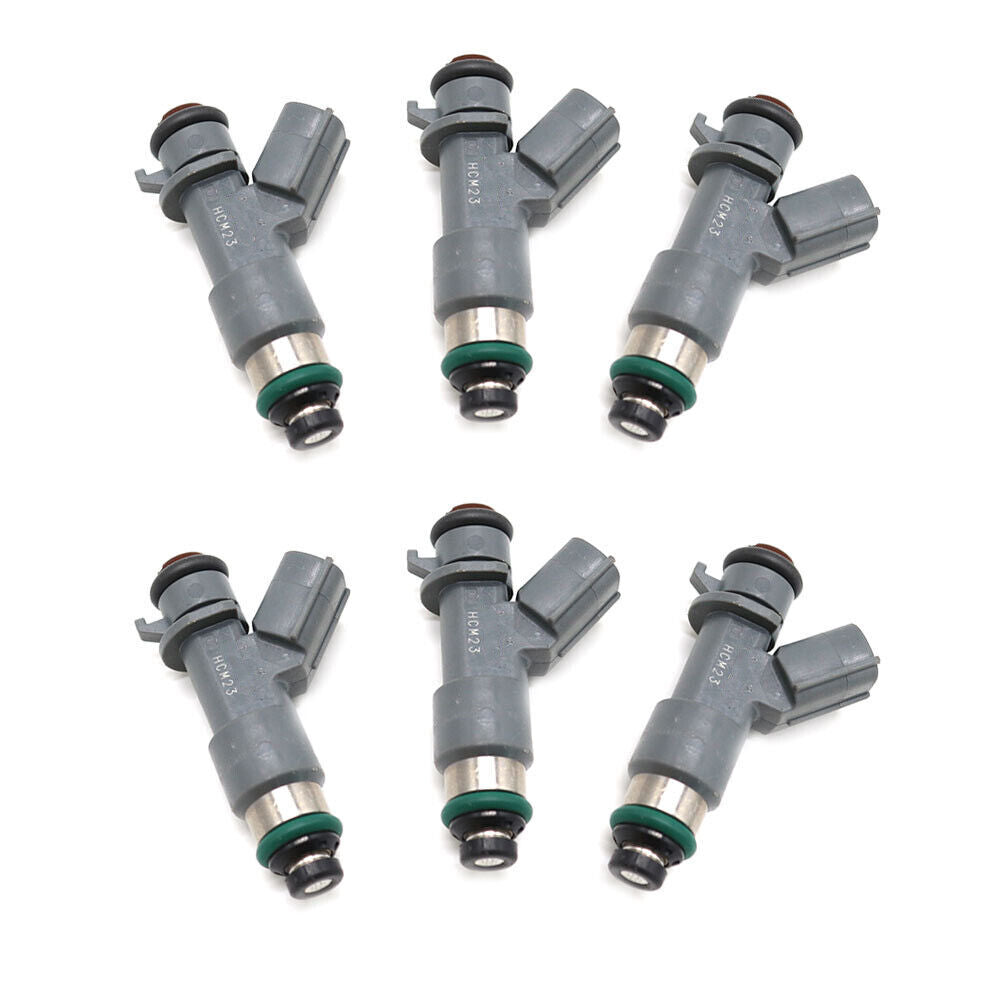 Set Of 6 Fuel injectors 16450-R70-A01 for Honda Accord for Acura MDX TL TSX 3.5 V6
