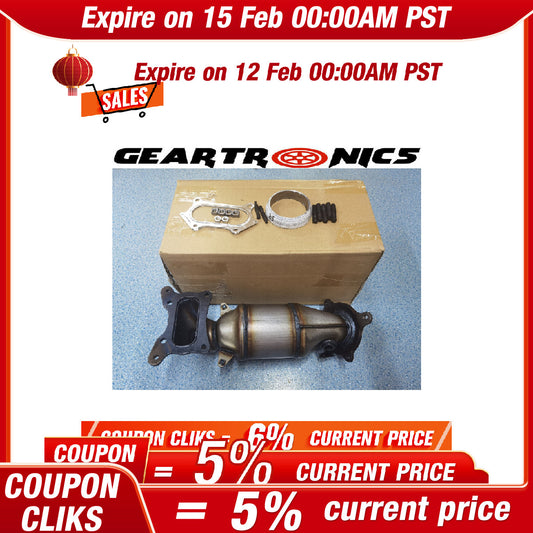Exhaust Manifold Catalytic Converter w/ Gaskets for 2008-2012 for Honda Accord 2.4L