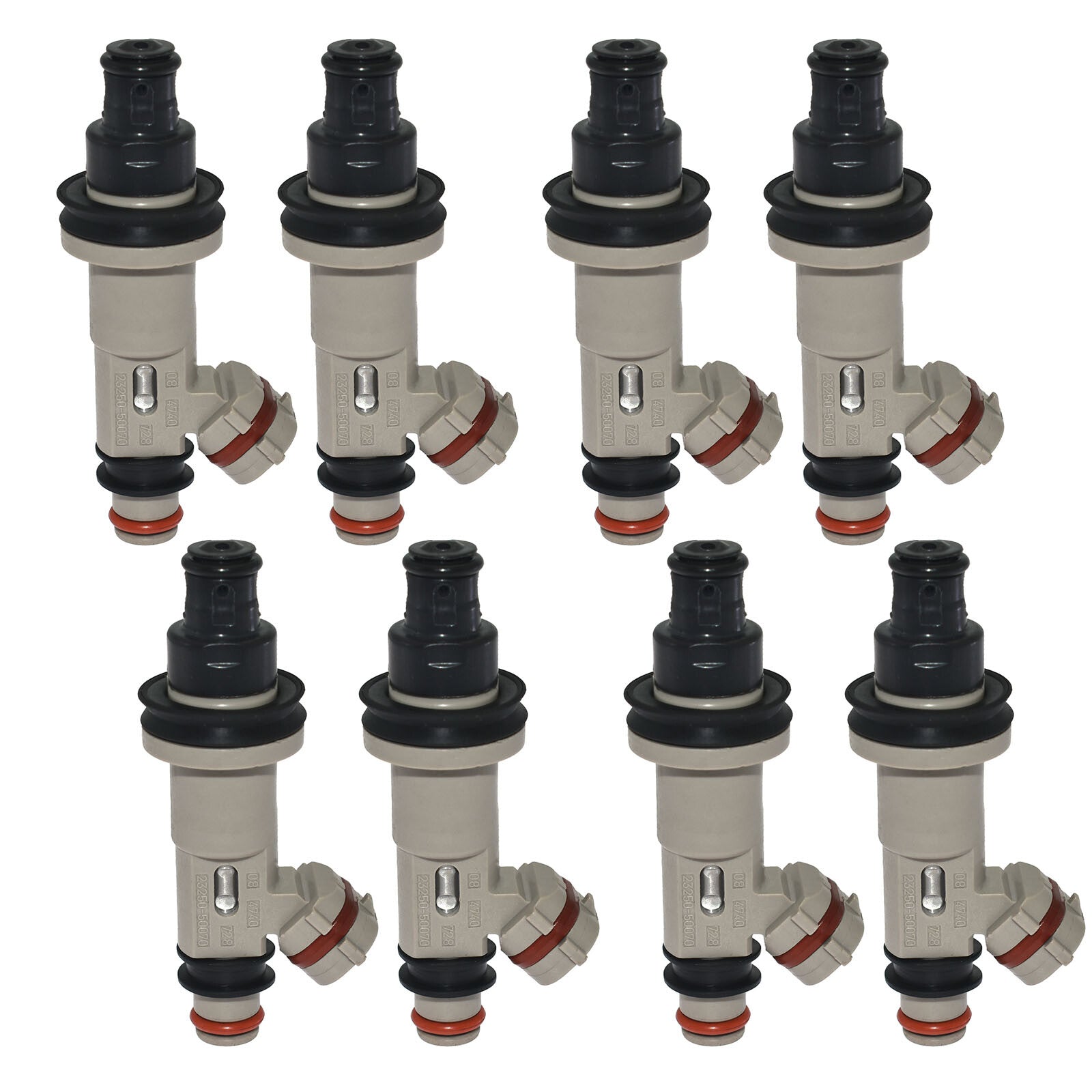 8PCS Fuel Injectors 23250-50070 23209-50070 Fit for LEXUS LS430 SC430