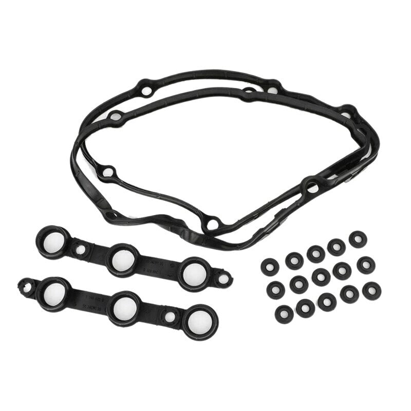 Valve Cover Gasket Set for BMW E39 E46 E53 323I 328I 330I 325I 528I 525I X5