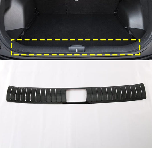 Black Steel Rear Bumper Protector Scuff Guard For 2024 for Kia Sportage Aceessories