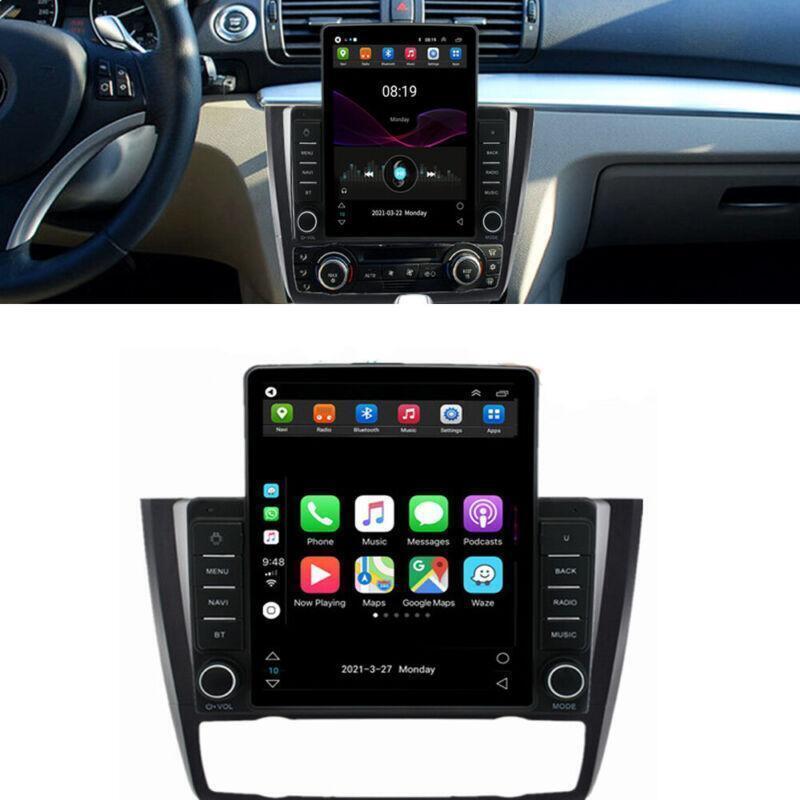 Stereo Radio GPS Head Unit For 2004-2011 for BMW 1 Series E88 E82 E81 E87 Auto AC