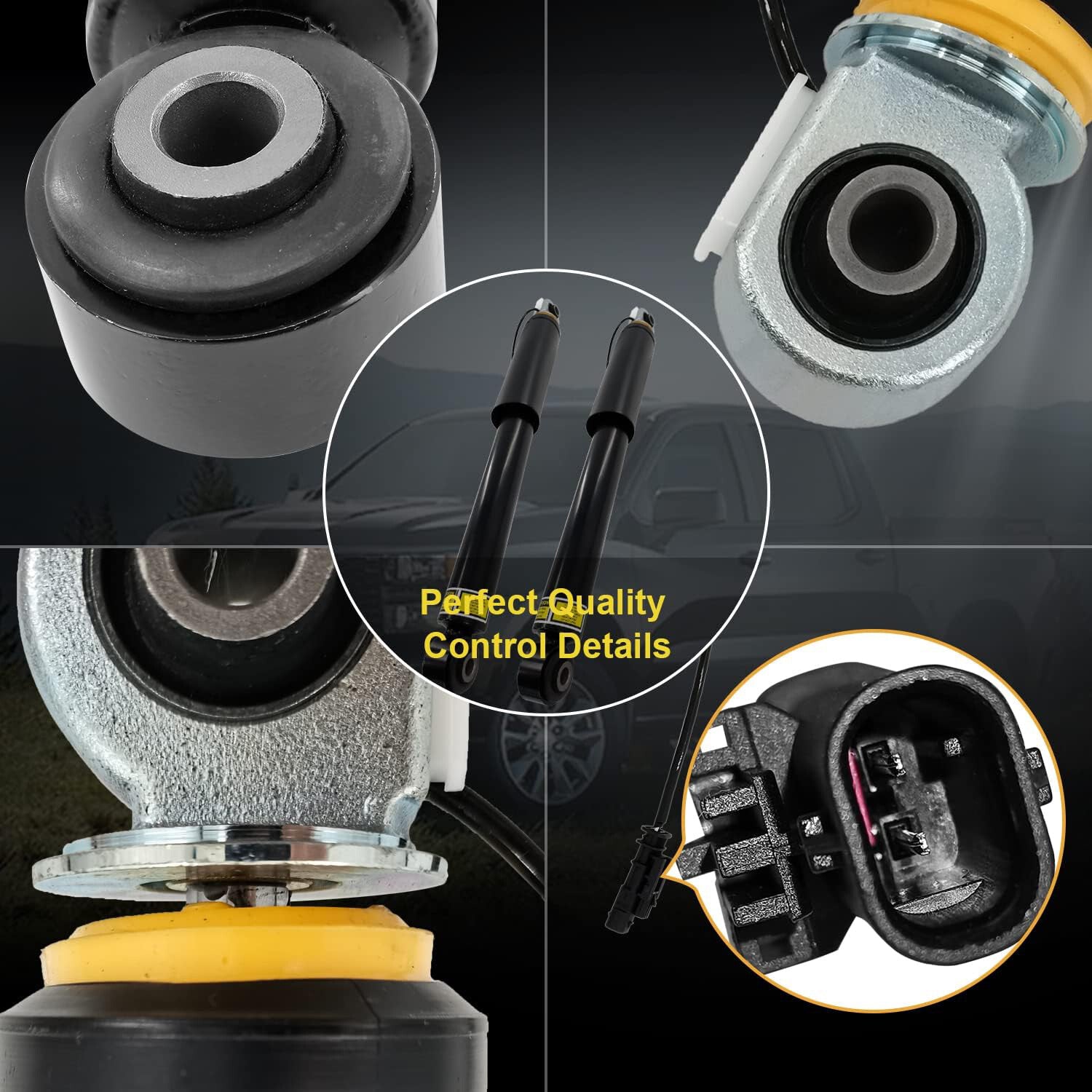 Rear front shock absorber assembly with magnetic technology suitable for 13-20 for Lincoln MKZ and for Ford Fusion.
