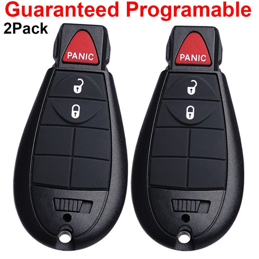 2. Applicable to 2013, 2014, 2015, 2016, 2017, and 2018 for Dodge for Ram 1500, 2500, and 3500 remote control keychains.
