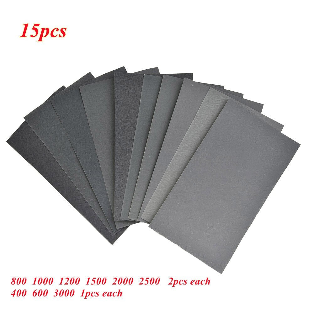 15 reliable car body sandpaper accessories and paint process replacement parts.
