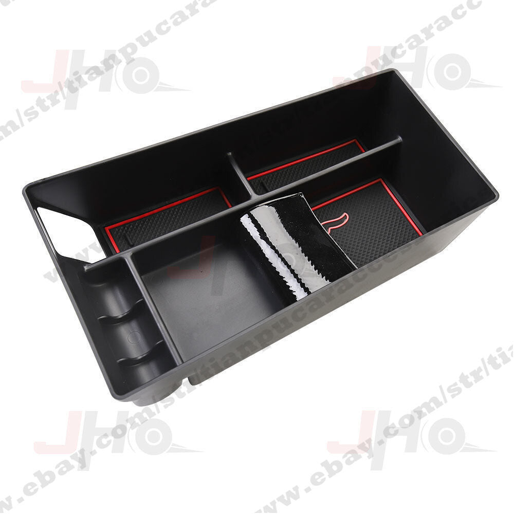 Car Center Console Armrest Storage Glove Box Tray for Mustang Mach E 2021 2022