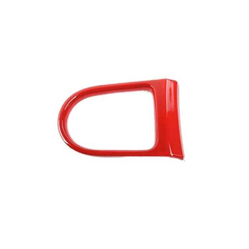 for Ford for Mustang 2015-2022 Paint Red Central Gear Shift Panel Trim Frame Cover