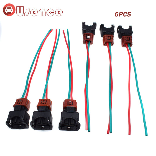 6X Fuel Injector Connector Pigtail Harness WRS-Z32INJ-P1 for NISSAN MAXIMA 300ZX