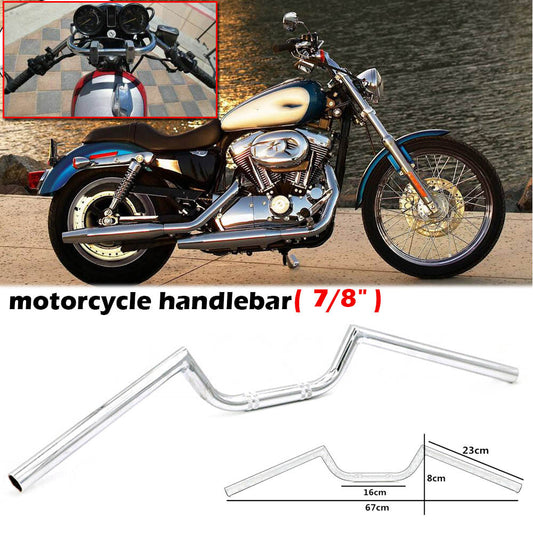 7/8 inch motorcycle handlebars for Cruiser Chopper Cafe Racer for Honda Z