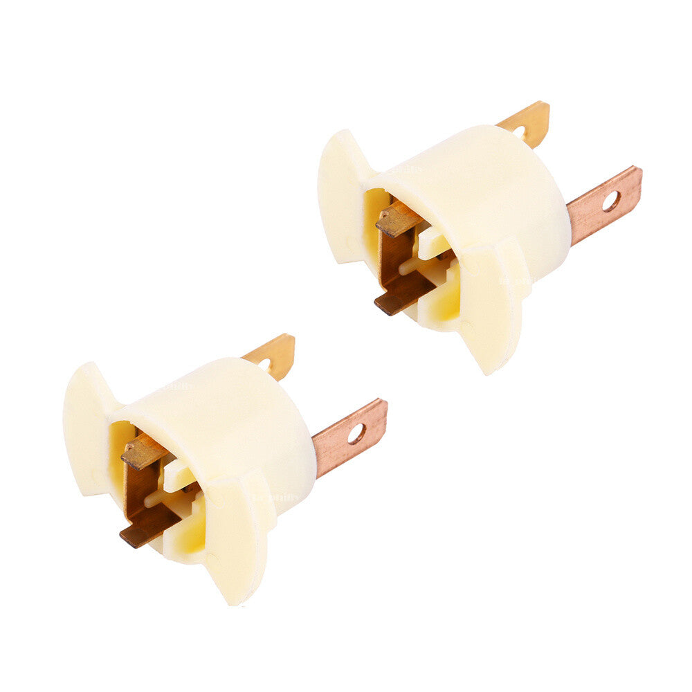 Qty2 For 1992-2002 for Honda for CR-V Prelude H1 Halogen Headlight Bulb Socket