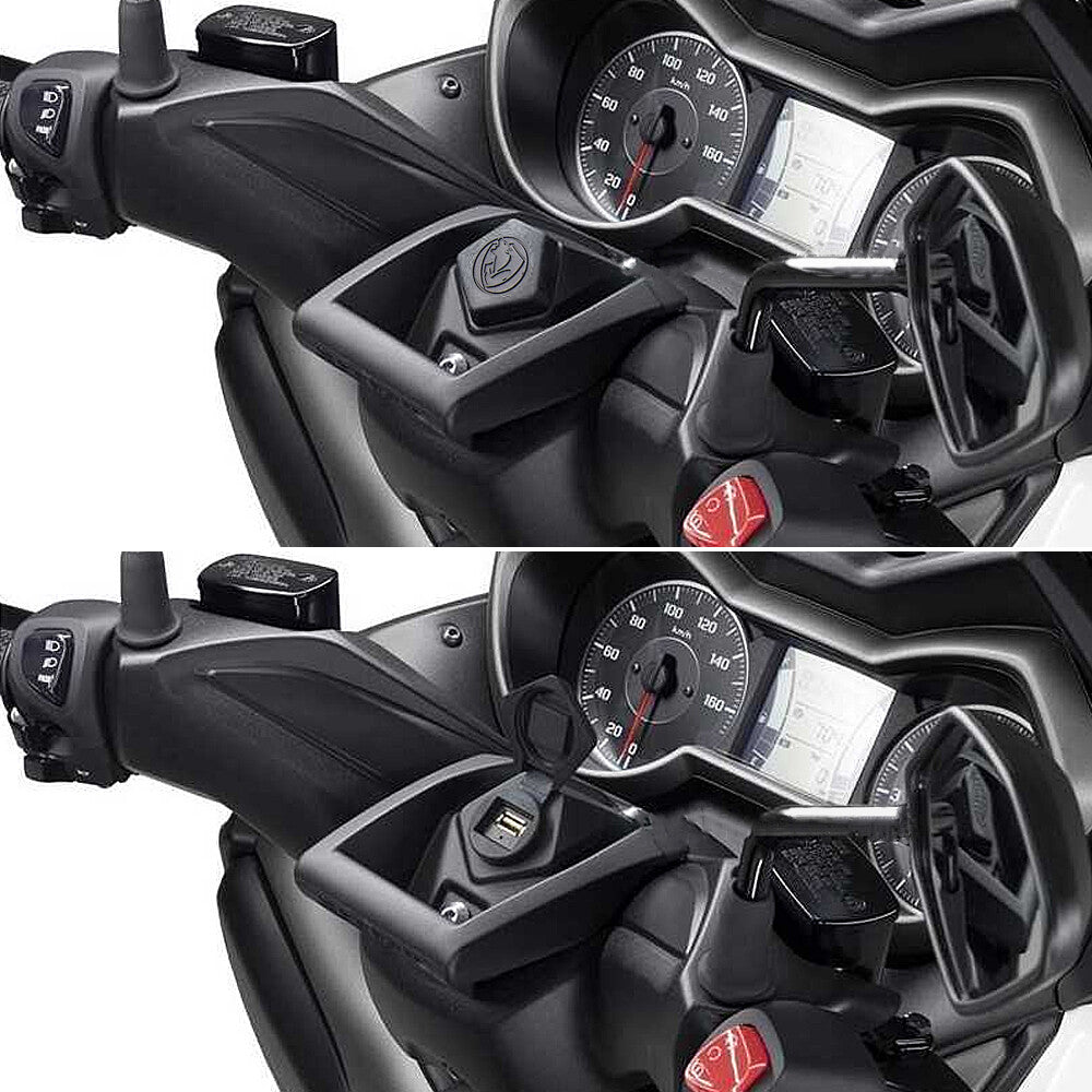 Motorcycle Phone Navigation Holder USB Charging Bracket for Yamaha N-MAX 125 21+