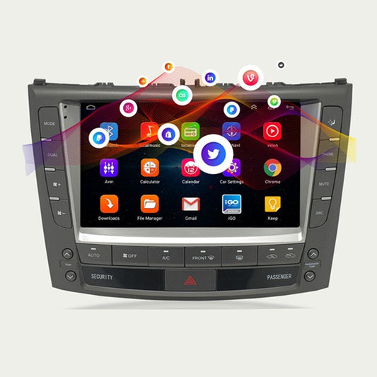 For Apple Carplay Car Stereo Radio GPS BT Fit for Lexus IS250 IS350 2005-2012