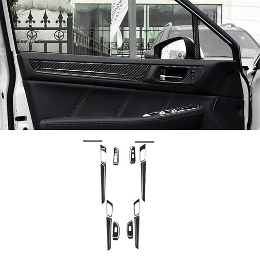 22X Carbon Fiber Door Cover Trim Kit for Subaru Outback Legacy 2015-2017