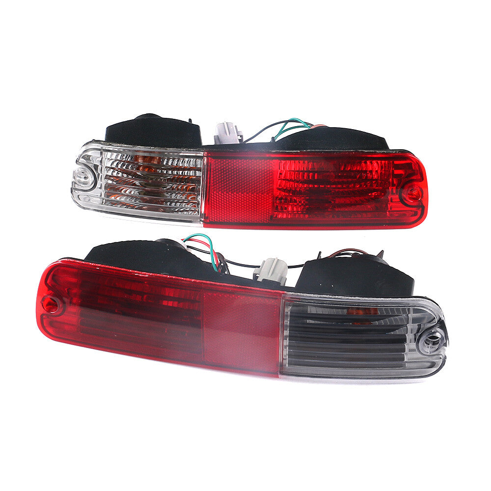Pair Fit for Mitsubishi for Pajero Montero Shogun 2003-06 Rear Bumper Fog Light Lamp LR