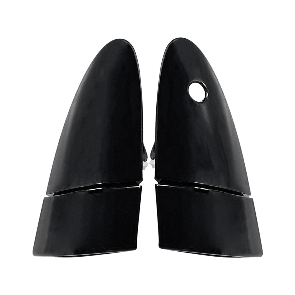 Set of 2 for Honda CRZ CR-Z 2011-2015 Front Door Outer Handle Left Right Black