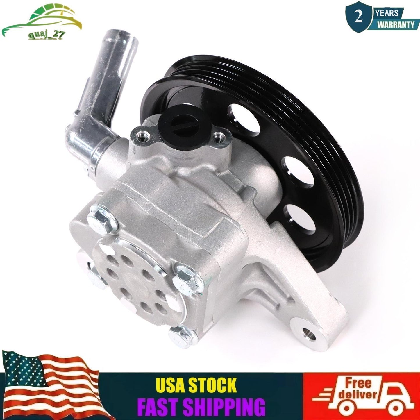 21-5290 Power Steering Pump w/Pulley for 99-03 for Acura CL TL MDX 03-04 for Honda Pilot