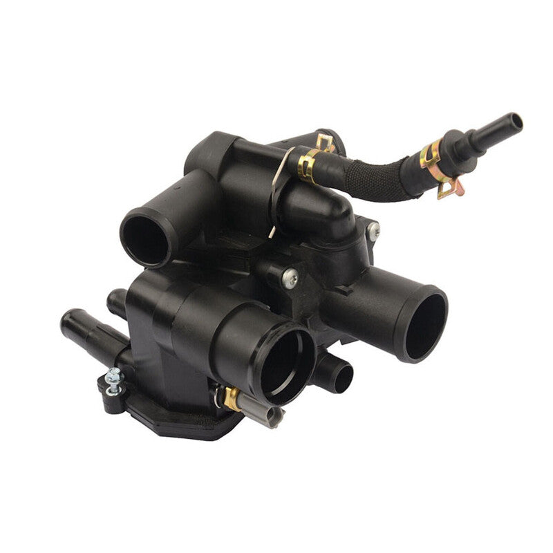 The LR004318 thermostat housing is suitable for Land Rover for Range Rover L322 and for Land Rover for Range Rover Sport 3.6