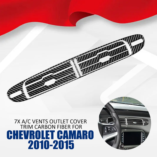 new 7x air conditioning vent socket cover with black plastic trim for Chevrolet Camaro 2010-2015.