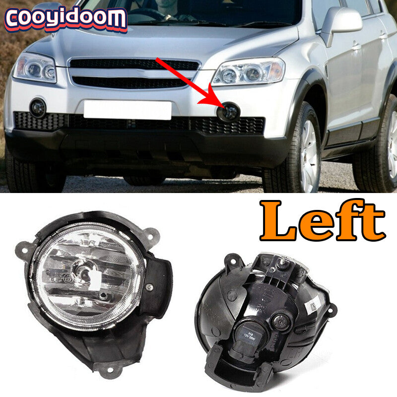 The left front bumper fog light is compatible with the for Chevrolet Winstorm 2006-10 Captiva Sport 2011-12.