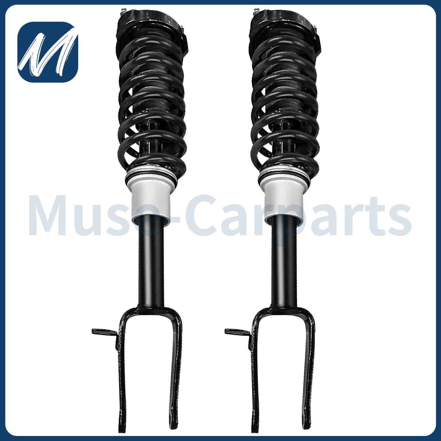 A pair of rear right and left shock absorbers with adaptive fit for Lexus RX350 RX450h (2016-2019)