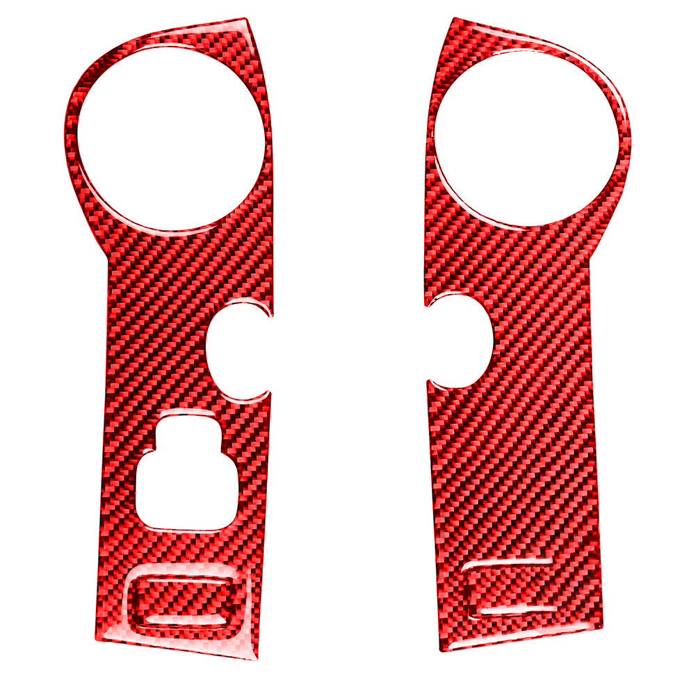 10Pcs Carbon Fiber Interior Door Control Kit Cover Trim for Mazda MX-5 Miata