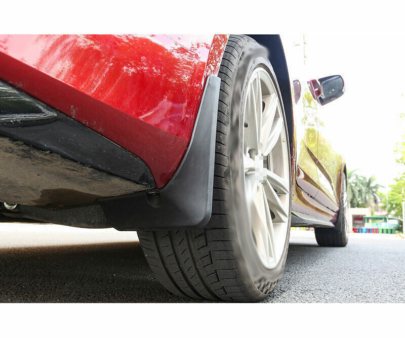 Fit for Cadillac CT4 2020-24 ABS Black Look Splash Guards Mud Flaps Mudguard 4X