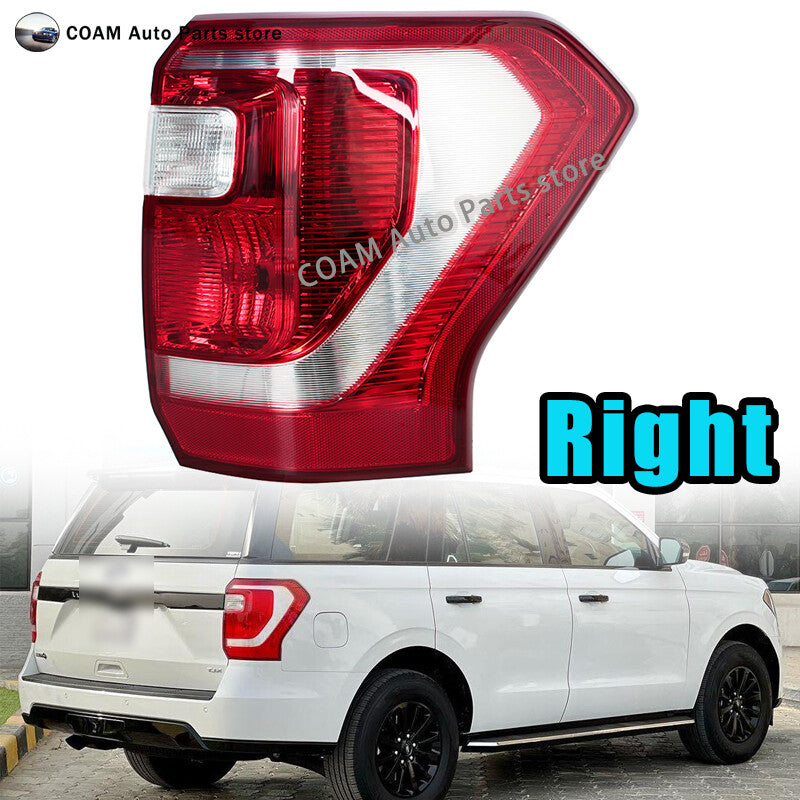 Halogen taillights for right turn signals (US version) on for Ford Expedition XLT 2018-2022.