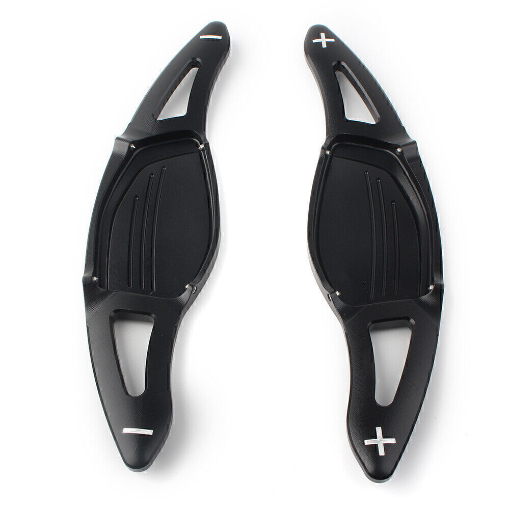 Steering Wheel Shift Paddle Shifter Extension Fit for Audi R8 RS3 RS4 RS5 TT Black