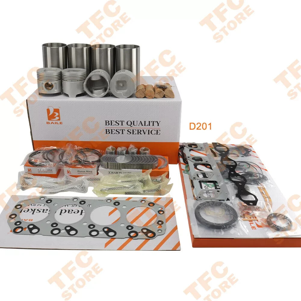 D201 2.2DI for ISUZU Engine Overhaul Rebuild Kit STD Piston Ring Full Gasket kit