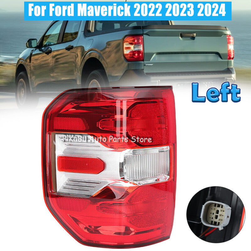 LH Tail Light Rear Brake Stop Lamps for Ford Maverick 2022 2023 2024 Halogen