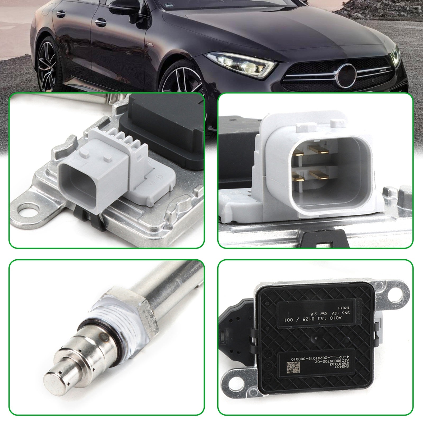 For 2010-12 6.7L L6 2871978 NOx Sensor Nitrogen Oxide 2894939 2894939RX
