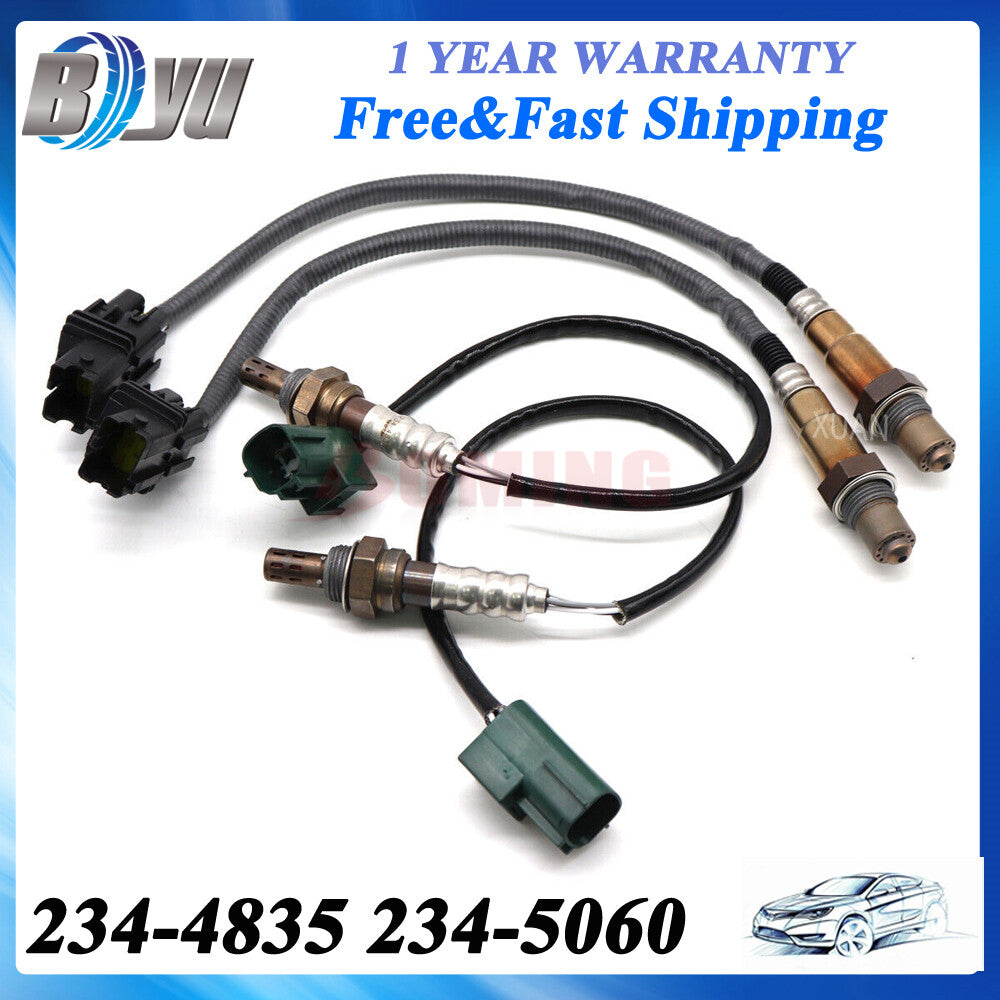 4pcs Up+Down Oxygen Sensor For 2004-06 for Nissan Titan 5.6L 2005-06 Armada 5.6L New