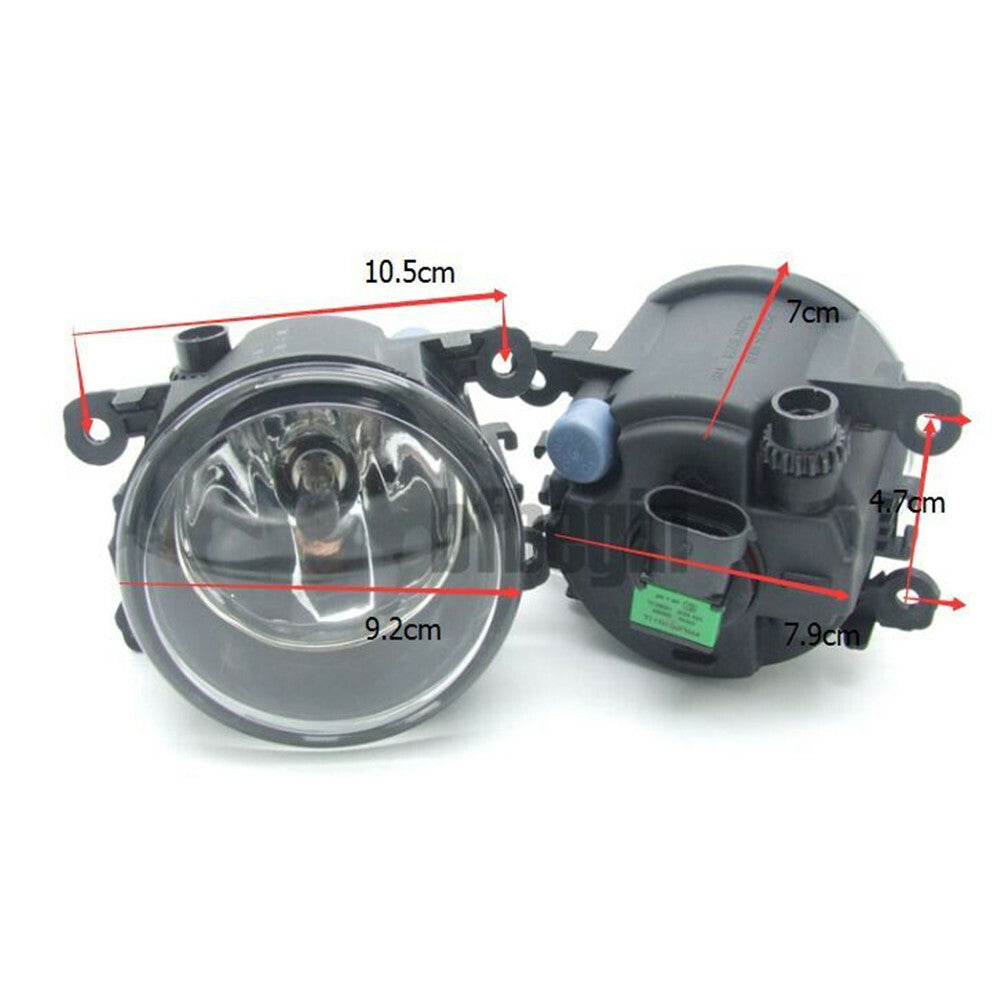 2-piece front bumper fog light kit with H11 bulbs suitable for Acura , for Honda , for Ford , for Suzuki , and for Lincoln .