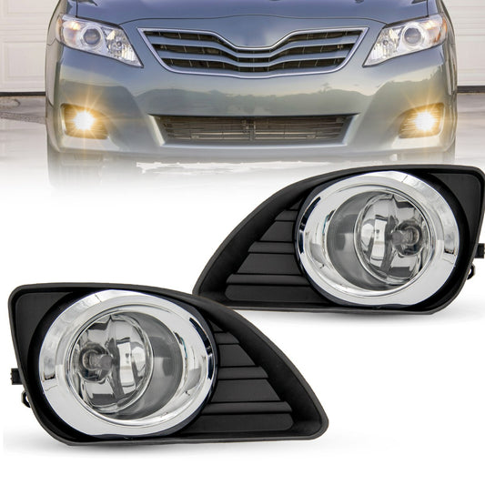 Suitable for 2010-2011 for Toyota for Camry bumper driver's fog light + switch kit (pair).