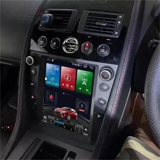 9.7 for Aston Martin 2005-2015 Car Radio Carplay GPS Navigation for Tesla Style 64G