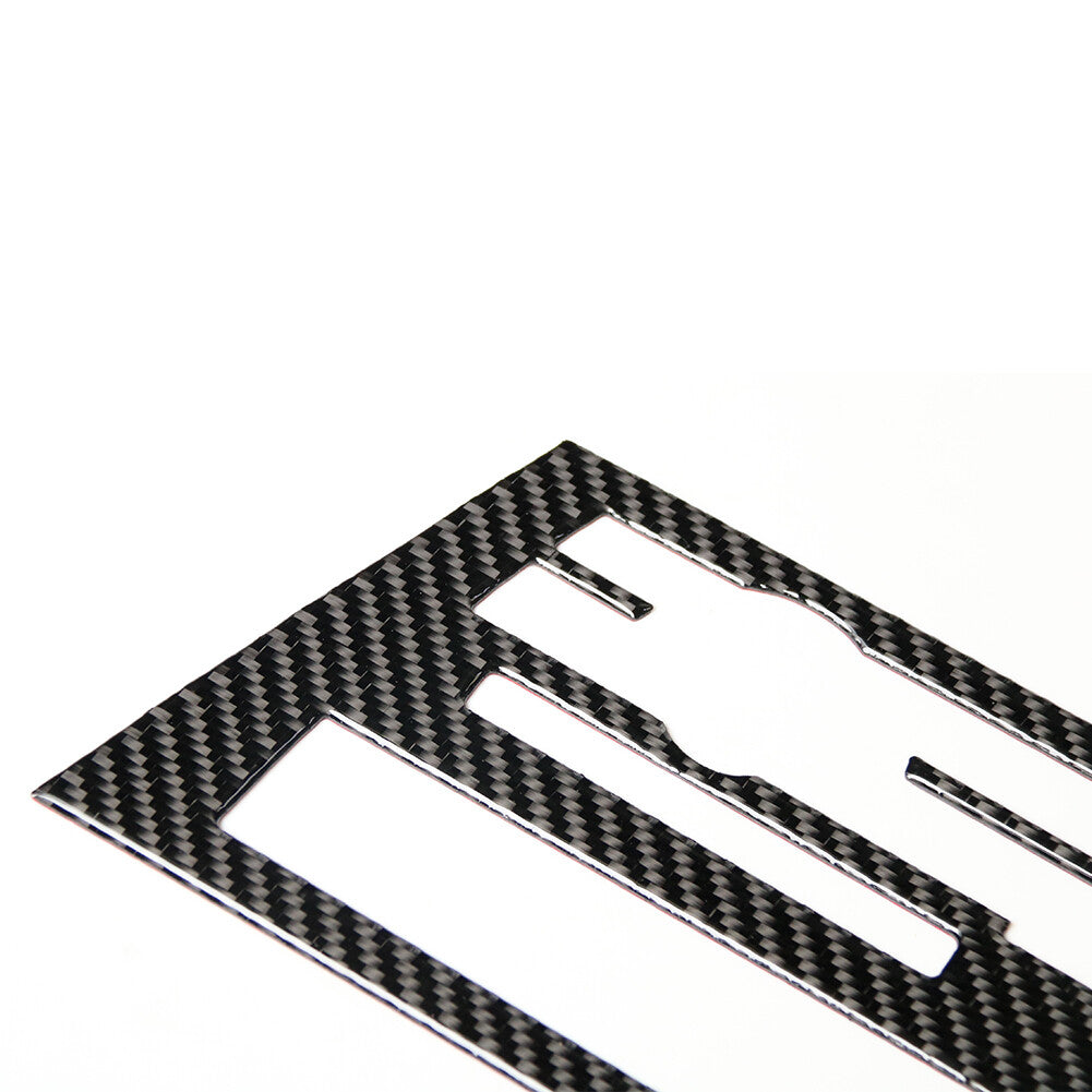 9Pc Carbon Fiber CD Control Panel Cover Trim for BMW 6 Series F12 F13 2011-2018