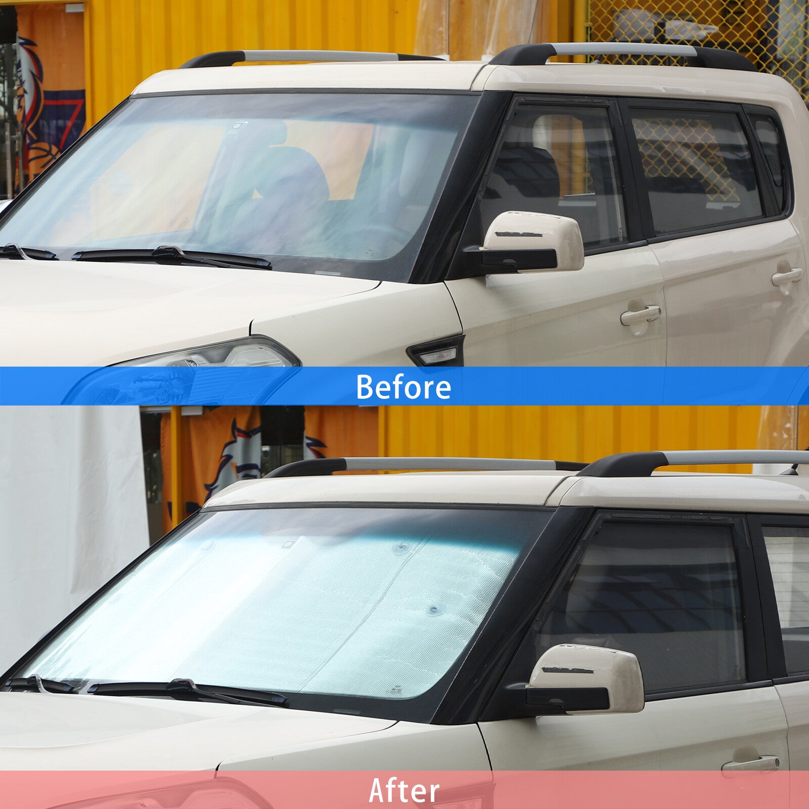 Suitable for Kia Soul 2010-2013 windshield interior sunshade UV block sunshade 1X