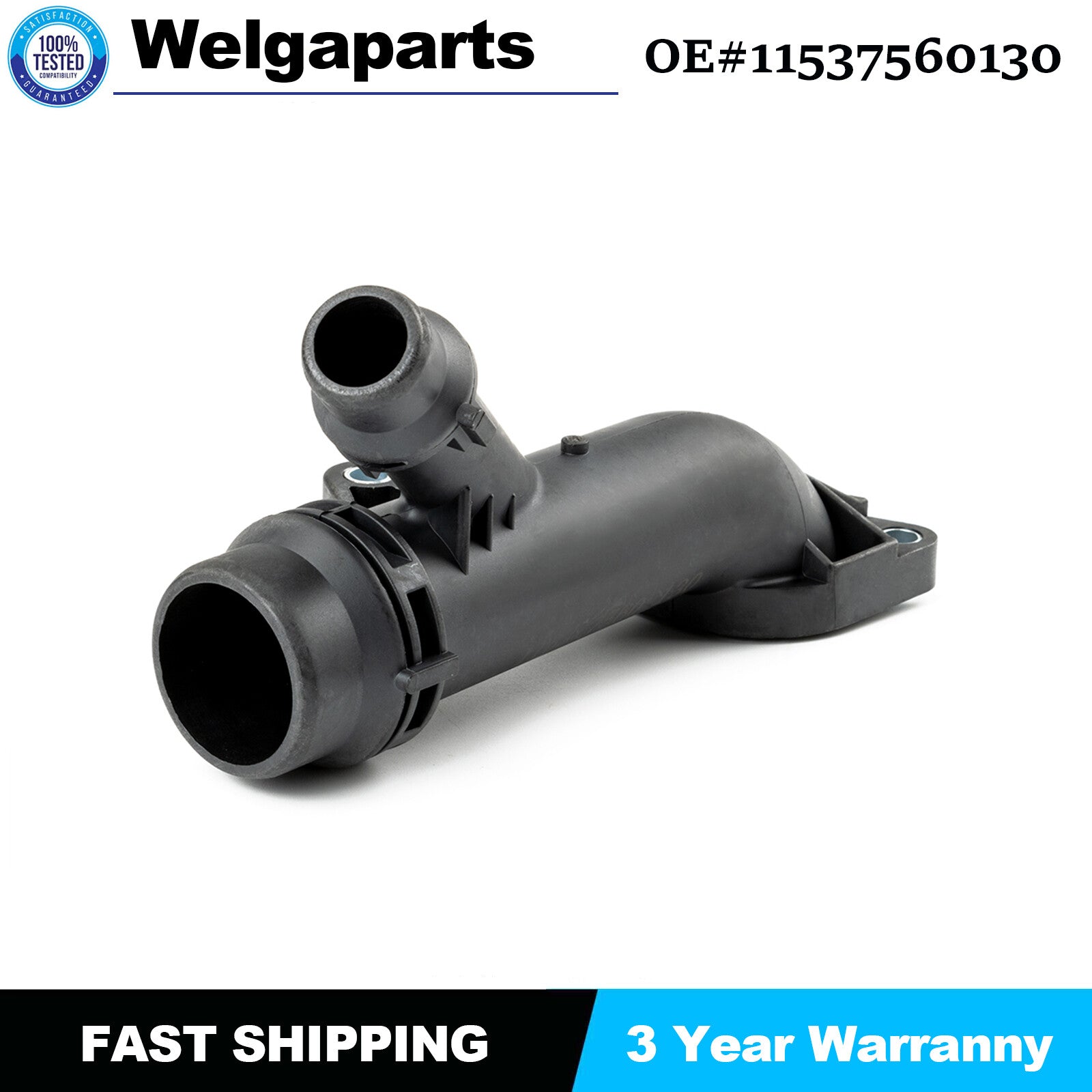 1PC for BMW E81 E87 E88 E46 E90 X1 X3 116i 11537560130 Cooling Hose Pipe New
