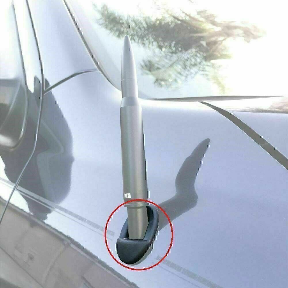 for Toyota Tundra 2007-13 Antenna Bezel Ornament Manual Radio 86392-0C040 Black