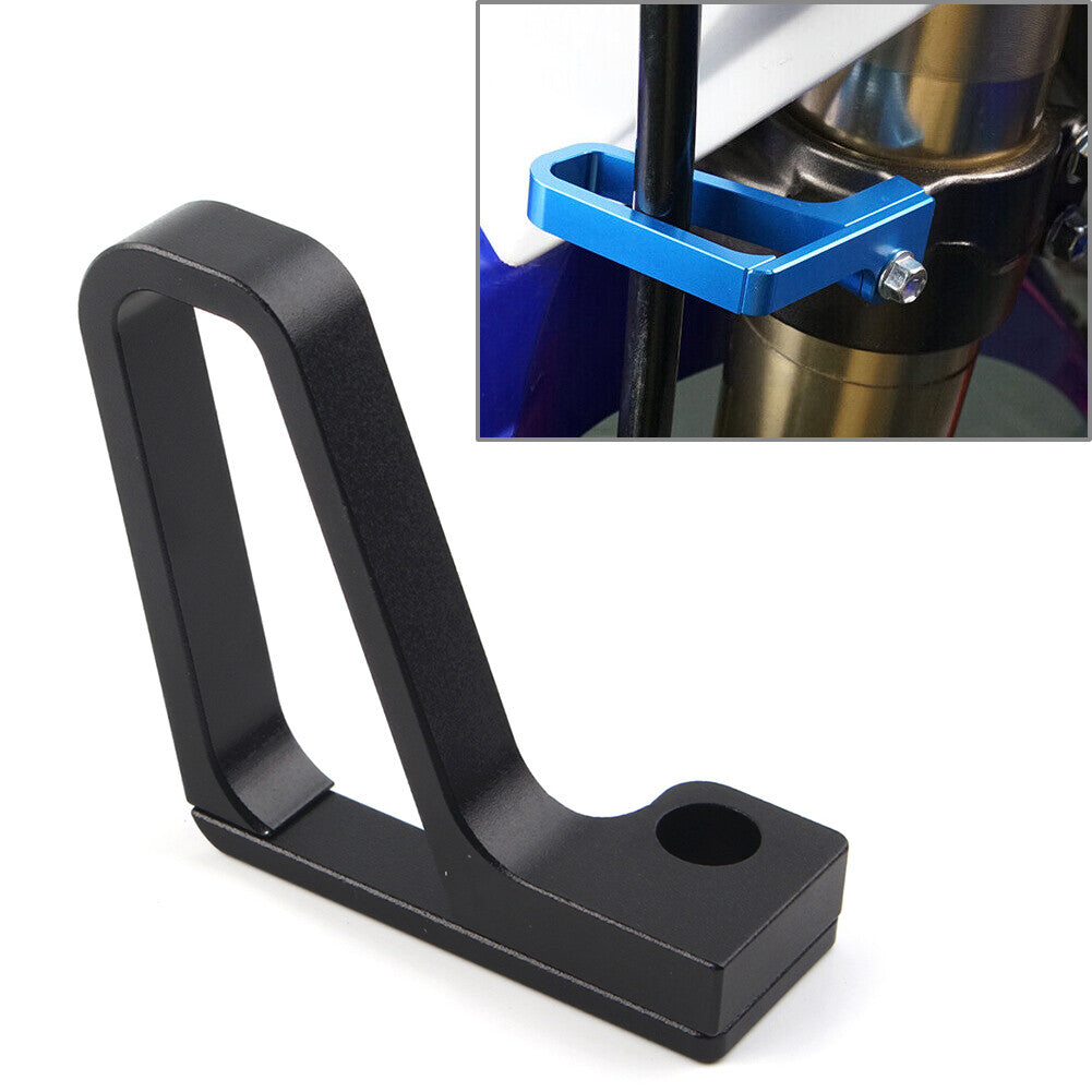 Brake Line Hose Clamp Cable Guide Fit for Yamaha YZ125/250 2004-20 YZ250X 2016 Black