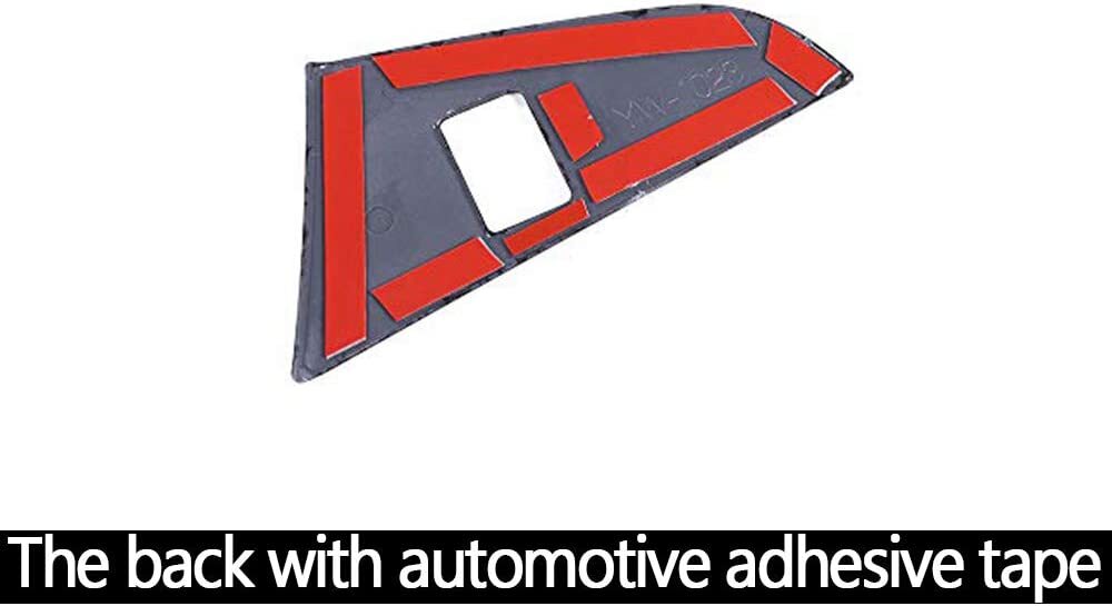 Carbon fiber style rear door lock covers suitable for BMW G30 G31 2017-2022