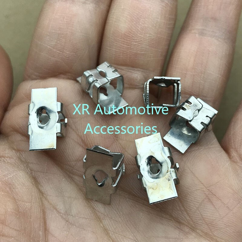 10 Pcs For GM for Chevrolet for Cadillac Radiator Grille Fixing Metal Nuts 15686142
