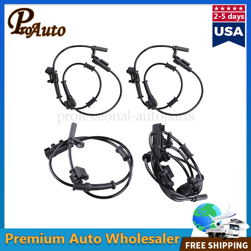 4 ABS Wheel Speed Sensor Front Rear for Chrysler for Dodge Charger for Challenger RWD