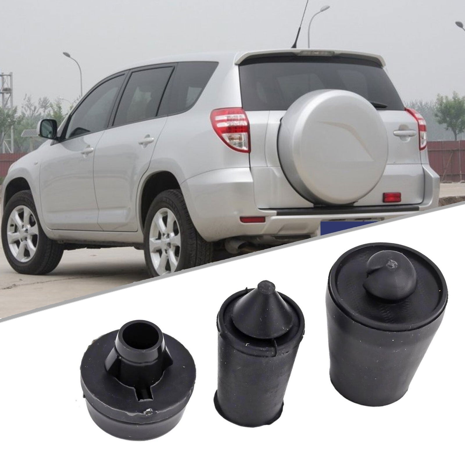 Durable performance rear damping blocks for Toyota RAV4 0912
