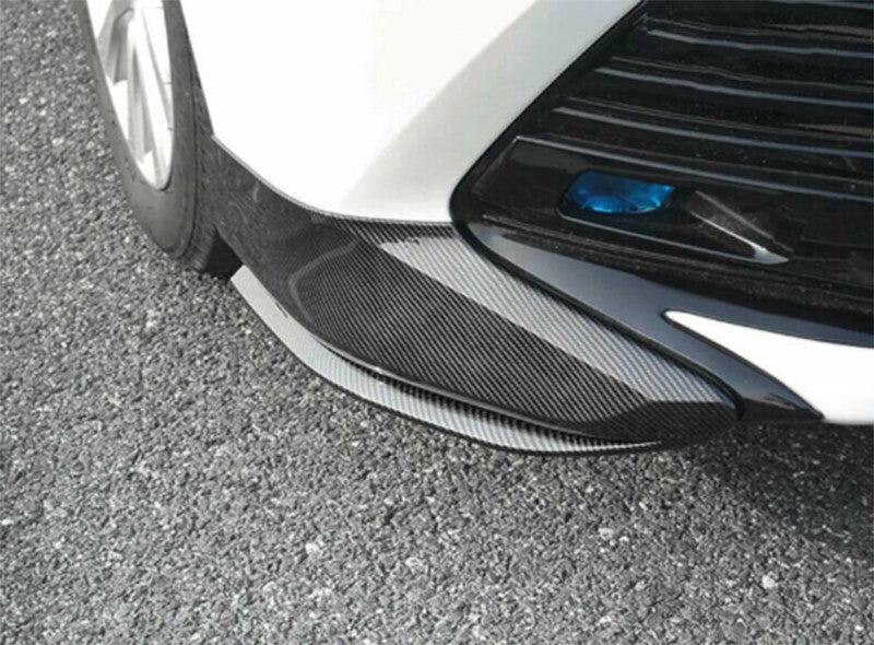 for Toyota for Camry XLE,LE,L 2018-20 Carbon Front Bumper Lip Chin Spoiler Splitter