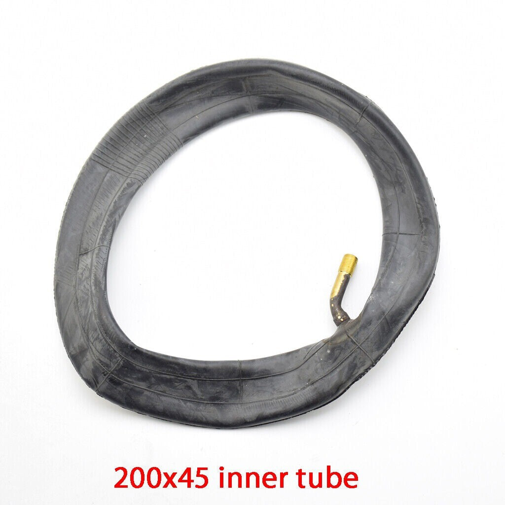 200x45 Tyre Electric Scooter 45 Degree Valve Thickened Scooter Rubber Inner Tube